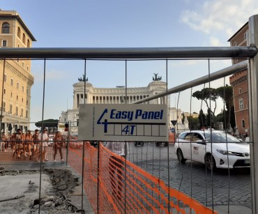 Recinzione mobile roma